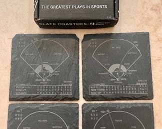 Playbook Products Slate Coasters