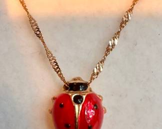 Ladybug Fashion Necklace