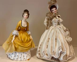 Royal Doulton Coralie & Florence Ceramic Figurine