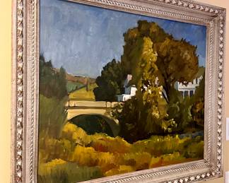 Oil on Canvas, Signed Rudy Helmo (NY)