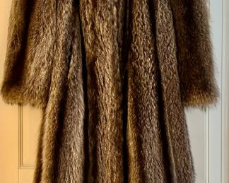 Racoon Fur Coat 