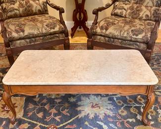 Marble Top Coffee Table