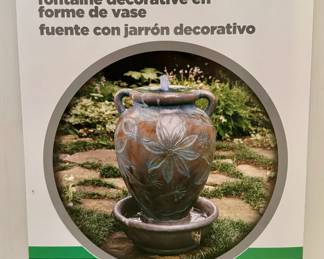 New Garden Treasures Decorative Vase Fountain