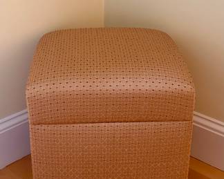 Upholstered Storage Ottoman