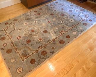 Pottery Barn Wool "Leslie Persian Style" Rug - 5' x 8'