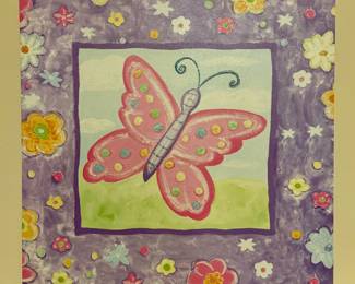 "Butterfly" Stretched Canvas Print