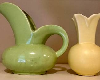 Stoneware Pitcher & Vase
