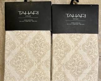 (2) New Tahari Home Window Panels