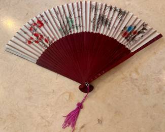 Hand Painted Fan
