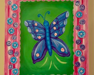"Butterfly" Stretched Canvas Print