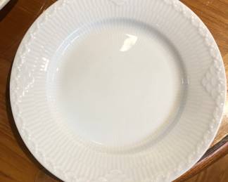 Detail of Royal Copenhagen china