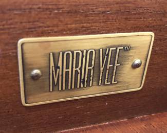 Tag inside drawer of console table