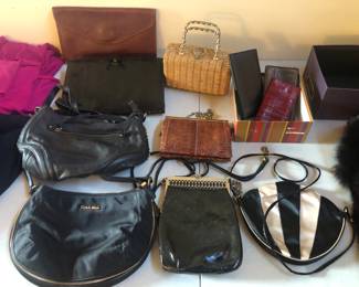 Purses by Calvin Klein, Perlina, Michael Green & more
