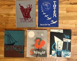 1940s & 50s Lincoln & Ballard high school yearbooks