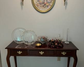 cherry sofa table
