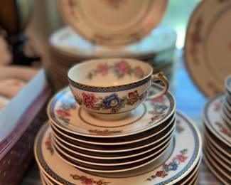 antique china dish set made in france for a kansas city importer!