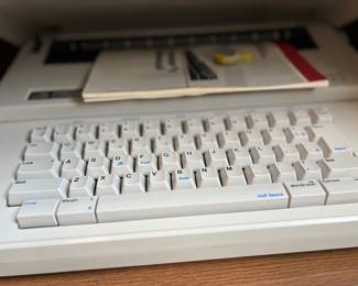 vintage smith corona typewriter in case