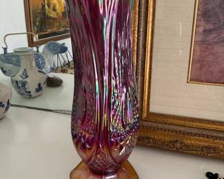 Vintage carnival glass 