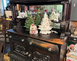 Vintage ceramic trees