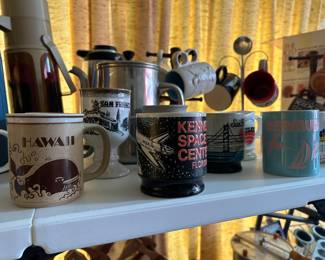 Large vintage coffee cup collection!! Many more not pictured