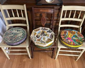 Vintage round Springbrook puzzles