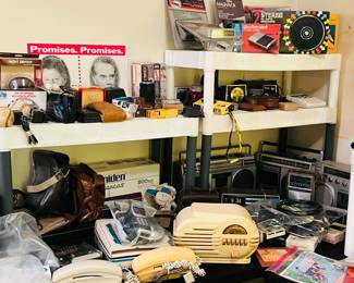 Upstairs electronics/toy room