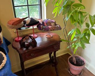 Outstanding collection of antique and vintage women’s hats, including several Victorian. 100+ from time periods beginning early 1910s. Stunning hand work, feathering, etc.