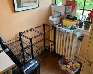 Tons of nice office/drawing/drafting supplies. Very cool Colorforms and architect magnet boards for kids, etc