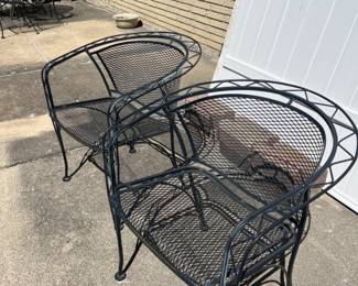 wrought iron chairs