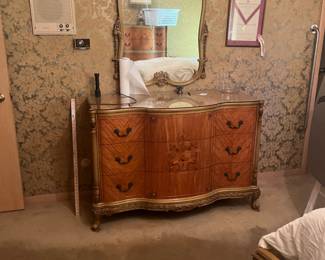 Dresser and Mirror