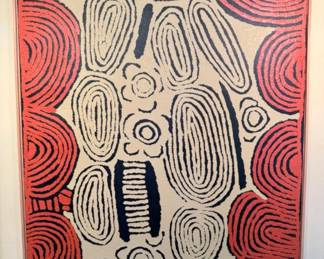 Original Ningura Napurrula Acrylic On Canvas – Untitled