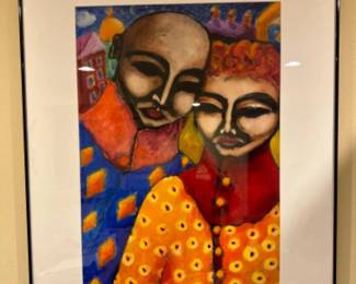 Original Painting By Harlow Morgan - Signed & Dated '94	