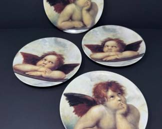 Chateau Valmont St. Martin Limoges Luncheon Plates (Set Of 4)	