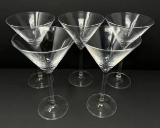 Lenox Clear Martini Glasses - Set Of 5	