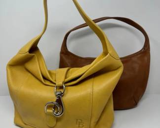 Dooney Bourke Hobo Bag & Coach Vintage Leather Bag	