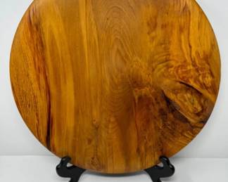 Signed Handcrafted New Zealand Rimu Platter	