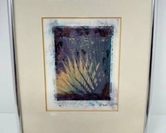 George and Patricia Tuton '96 Framed Painting - Jungle Shadows Design