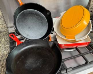 Le Creuset & COPCO Cast Iron Cookware	
