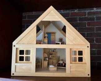 Plan Toys Wooden Dollhouse - Made in Thailand	