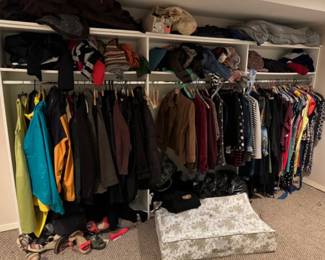 Massive Wardrobe Clearance: Vintage & Modern Finds for Women's & Men's	