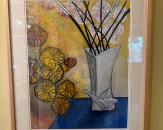 Patty Rogers' Original Mixed Media Painting - 'At Home With My Memories'
