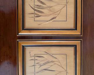 Signed & Dated Original Baz Foster Marquetry Picture - 'Melaleuca Series'