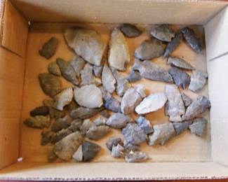 Collection of Assorted Arrowheads