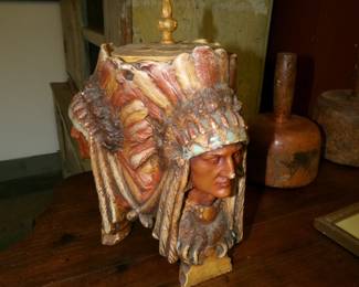 Indian Head Cigar Humidor