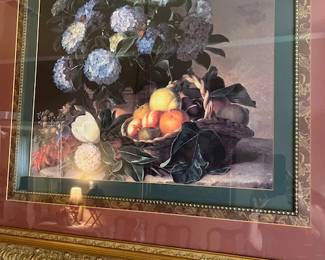 Wonderful art piece with great frame