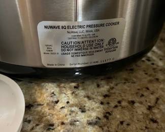 Nuwave 8Q electric Pressure cooker