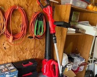 Blower and string trimmer