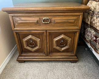 Vintage bedside table