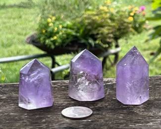 Sweat Amethyst Points!