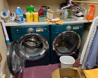 Electrolux washer and dryer